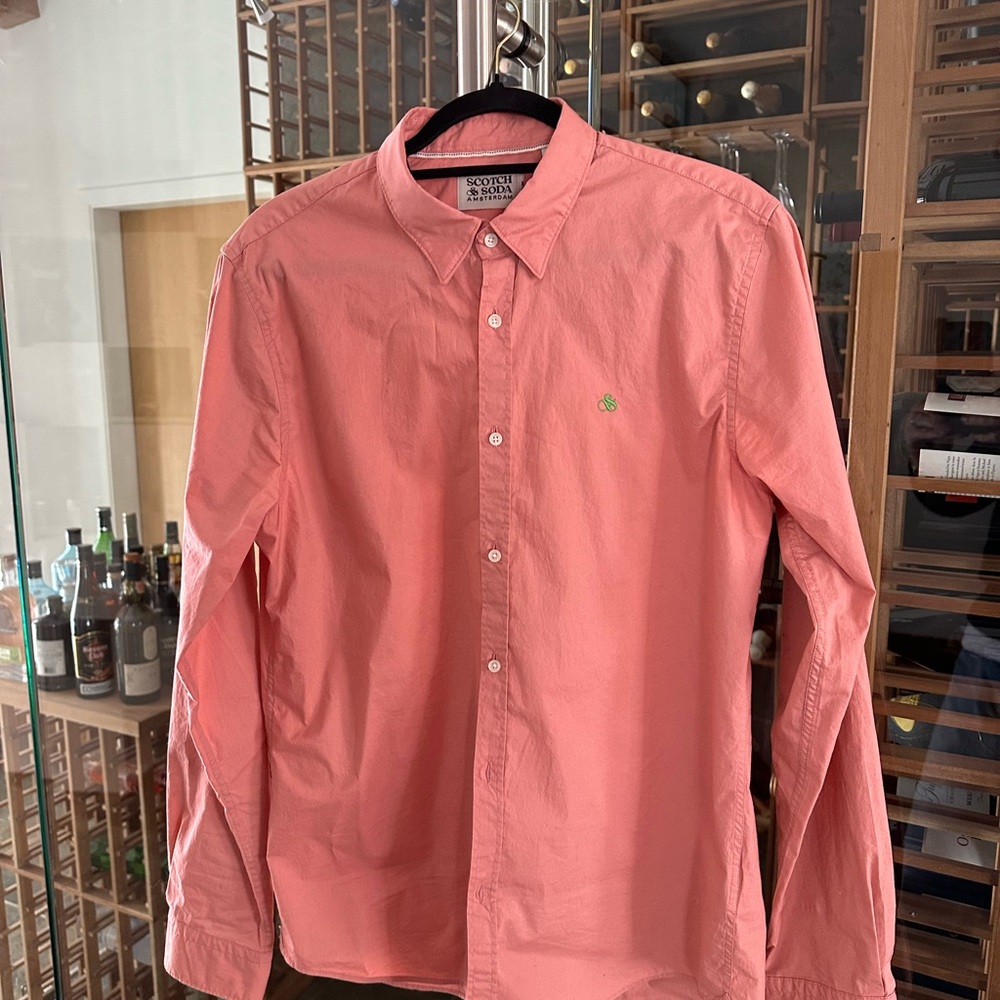 Scotch & Soda Pink Men's Scotch and soda men in L peach color